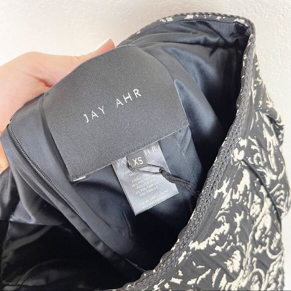 Jay Ahr Lace Peplum Mini Skirt  Size XS - Picture 8 of 9